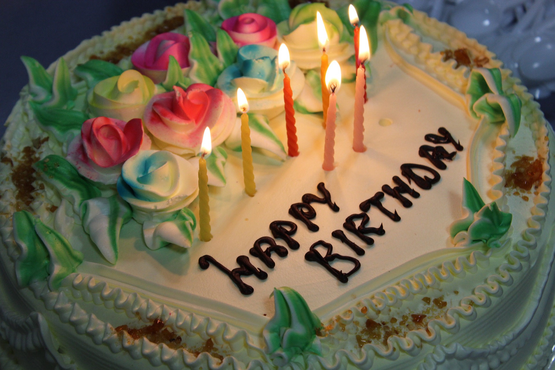 誕生日、ケーキ